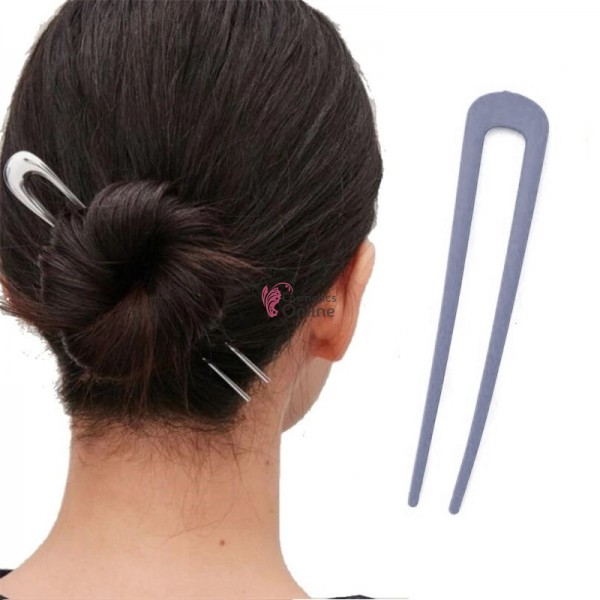 Accesoriu de par modern Japonez pentru cocuri din metal JPN00JJ Grey